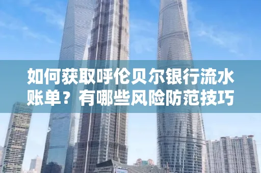 如何获取呼伦贝尔银行流水账单？有哪些风险防范技巧？