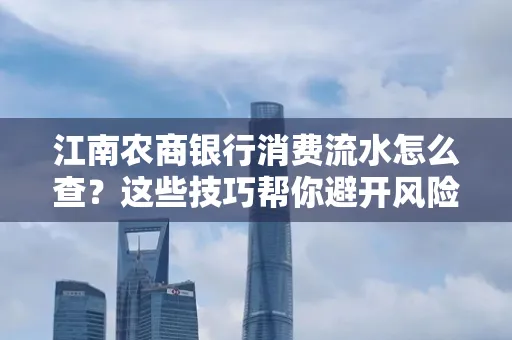 江南农商银行消费流水怎么查？这些技巧帮你避开风险