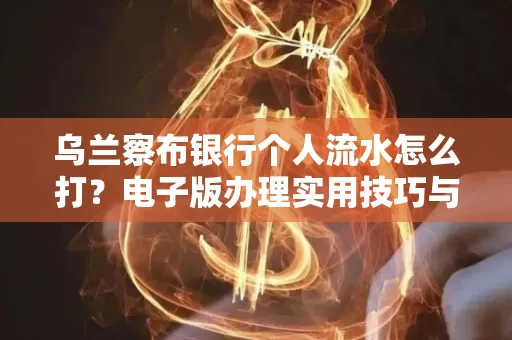 乌兰察布银行个人流水怎么打？电子版办理实用技巧与风险全解析